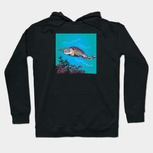 Green Sea Turtle Hoodie